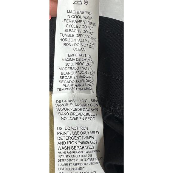 Puma Way 1 Athletic Leggings Black Animal Leopard Print Side Stripe Cotton S - Picture 8 of 8